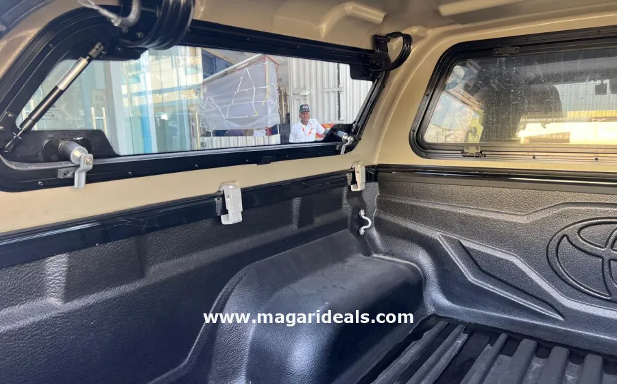 TOYOTA HILUX DC 2019 Covered Body 2400cc Black in Kenya for Sale | Magari Deals